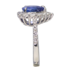 �X�������J�Y�n�[�g�V�F�C�v����M�u���[�T�t�@�C�A 3.5ct �_�C�������h 1.1ct �v���`�i �����O(�w��)