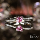 �n�[�g�V�F�C�v����M�s���N�T�t�@�C�A 0.35ct �_�C�������h �v���`�i �����O(�w��)