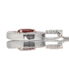 ����M�s�W�����u���b�h���r�[ 0.24ct �_�C�������h 0.2ct �v���`�i �l�b�N���X