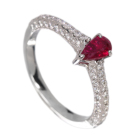 ���b�h�x���� 0.28ct �_�C�������h 0.47ct �v���`�i �����O(�w��)