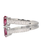 ���b�h�x���� 0.28ct �_�C�������h 0.47ct �v���`�i �����O(�w��)