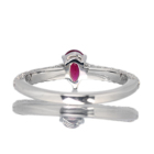 ���b�h�x���� 0.28ct �_�C�������h 0.47ct �v���`�i �����O(�w��)