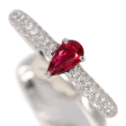 ���b�h�x���� 0.28ct �_�C�������h 0.47ct �v���`�i �����O(�w��)