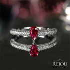 ���b�h�x���� 0.28ct �_�C�������h 0.47ct �v���`�i �����O(�w��)