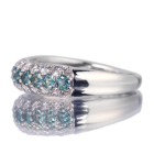 �A���L�T���h���C�g 0.5ct �_�C�������h 0.6ct �v���`�i �����O(�w��)