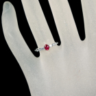 ����M�s�W�����u���b�h���r�[ 0.3ct �n�[�g�A���h�L���[�s�b�h�_�C�������h(H&C) �v���`�i �����O(�w��)