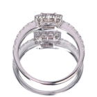 �p�p���`�A�T�t�@�C�A 0.14ct �_�C�������h 0.4ct �v���`�i �����O(�w��)