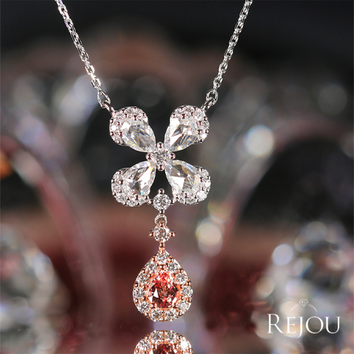 第470回抽選販売＞「SIZUKU」パパラチアサファイア 0.26ct ローズ