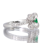 �ySIZUKU�z�G�������h ��0.1ct ���[�Y�J�b�g�_�C�������h 0.35ct �_�C�������h 0.23ct �v���`�i �����O(�w��)