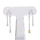 �C�G���[�_�C�������h 0.113ct/0.102ct/FIY/SI2 �_�C�������h�v���`�i �C�G���[�S�[���h �s�A�X