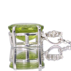 �y���h�b�g 3.6ct �_�C�������h �z���C�g�S�[���h �l�b�N���X