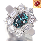 �A���L�T���h���C�g 2.0ct �_�C�������h 1.8ct �v���`�i �����O(�w��)