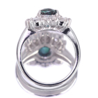 �A���L�T���h���C�g 2.0ct �_�C�������h 1.8ct �v���`�i �����O(�w��)