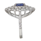 �R�[���t�����[�u���[�T�t�@�C�A 1.1ct �_�C�������h �v���`�i �����O(�w��)