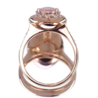 �����K�i�C�g 3.8ct �_�C�������h ��1ct �s���N�S�[���h �����O(�w��)