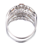 �s���N�_�C�������h 0.139ct/FOP/I1 �s���N�_�C�������h 0.082ct/0.081ct �_�C�������h 0.3ct �v���`�i �����O(�w��)