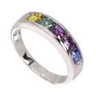 �t�@���V�[�J���[�T�t�@�C�A 1.3ct �_�C�������h�v���`�i �����O(�w��)