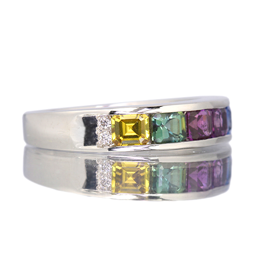 第471回抽選販売＞ファンシーカラーサファイア 1.3ct ダイヤモンド 