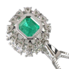 �G�������h 2.3ct �_�C�������h ��1ct �v���`�i �l�b�N���X