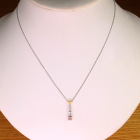 �s���N�_�C�������h 0.252ct/FLPP/I1 �C�G���[�_�C�������h 0.091ct/FIY/SI2 �_�C�������h 0.2ct �v���`�i �C�G���[�S�[���h �s���N�S�[���h �l�b�N���X