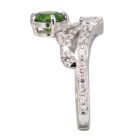 ���V�A�Y�f�}���g�C�h�K�[�l�b�g 1.1ct �_�C�������h 0.6ct �v���`�i �����O(�w��)