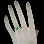 �O���[���K�[�l�b�g�i�c�@�{���C�g�j 1.3ct �C�G���[�g���}���� 0.3ct �_�C�������h 0.6ct �v���`�i �����O(�w��)