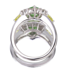 �O���[���K�[�l�b�g�i�c�@�{���C�g�j 1.3ct �C�G���[�g���}���� 0.3ct �_�C�������h 0.6ct �v���`�i �����O(�w��)