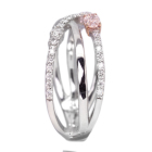 �s���N�_�C�������h 0.11ct/FLOP/VS2 �_�C�������h 0.2ct �v���`�i �s���N�S�[���h �����O(�w��)