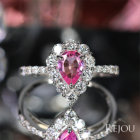 �p�p���`�A�T�t�@�C�A 0.5ct �_�C�������h 0.6ct �v���`�i �����O(�w��)