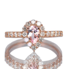 �����K�i�C�g 0.36ct �_�C�������h 0.4ct �s���N�S�[���h �����O(�w��)