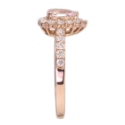 �����K�i�C�g 0.36ct �_�C�������h 0.4ct �s���N�S�[���h �����O(�w��)