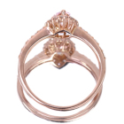 �����K�i�C�g 0.36ct �_�C�������h 0.4ct �s���N�S�[���h �����O(�w��)