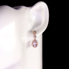 �s���N�_�C�������h 0.093ct/FIP/VS2 �_�C�������h 0.3ct �v���`�i �s���N�S�[���h �l�b�N���X