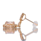 �s���N�_�C�������h 0.093ct/FIP/VS2 �_�C�������h 0.3ct �v���`�i �s���N�S�[���h �l�b�N���X