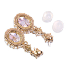 �s���N�_�C�������h 0.093ct/FIP/VS2 �_�C�������h 0.3ct �v���`�i �s���N�S�[���h �l�b�N���X