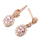 �s���N�_�C�������h 0.093ct/FIP/VS2 �_�C�������h 0.3ct �v���`�i �s���N�S�[���h �l�b�N���X