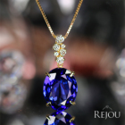 �^���U�i�C�g 5.5ct �_�C�������h �C�G���[�S�[���h �l�b�N���X