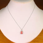 ���[�h�N���T�C�g 1.7ct �_�C�������h 0.3ct �v���`�i �l�b�N���X