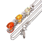 ���L�V�R�Y�t�@�C�A�I�p�[�� ��1.5ct ���L�V�R�Y�I�p�[�� ��1ct�@���L�V�R�Y�E�H�[�^�[�I�p�[�� 0.7ct �_�C�������h �v���`�i �l�b�N���X