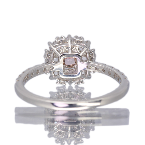 ピンクダイヤモンド 0.22ct /FIPP/SI2 ローズカットダイヤモンド 0.3ct