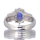 �X�������J�Y����M�u���[�T�t�@�C�A ��1.5ct �_�C�������h 0.5ct �v���`�i �����O(�w��)