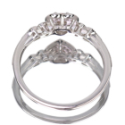 �n�[�g�V�F�C�v�s���N�_�C�������h 0.074ct/FP/SI1 �_�C�������h �v���`�i �����O(�w��)