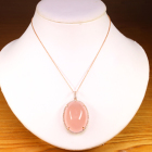 ���[�Y�N�H�[�c 70ct �_�C�������h 0.4ct �s���N�S�[���h �_�C�������h �l�b�N���X