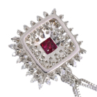 ���r�[ 1.0ct �_�C�������h 0.7ct �v���`�i �l�b�N���X