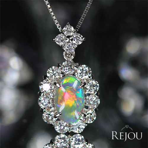 オーストラリアライトニングリッジ産セミブラックオパール 1.4ct