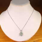 �I�[�X�g�����A���C�g�j���O���b�W�Y�I�p�[�� 1.4ct �_�C�������h 1.4ct �v���`�i �l�b�N���X