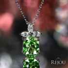 �O���[���K�[�l�b�g�i�c�@�{���C�g�j 1.0ct �_�C�������h �v���`�i �l�b�N���X