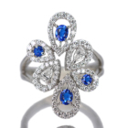 �A�E�C�i�C�g 0.27ct �_�C�������h 0.15ct/0.6ct �v���`�i �����O(�w��)