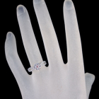 �s���N�_�C�������h 0.037ct/FIP/SI1 �_�C�������h 0.7ct �v���`�i �����O(�w��)