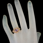 �n�[�g�V�F�C�v�����K�i�C�g 1.1ct �_�C�������h �s���N�S�[���h �����O(�w��)